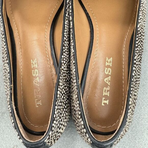 Trask Loafer Shoes Flats Women’s Size 7.5 Brown Farrah Slip-On Leather Brazil - Picture 10 of 14